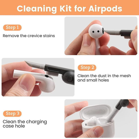 7‑in‑1 Electronic Cleaner Kit with Brush – Keyboard & Earbud Cleaning Pen | Dotmint