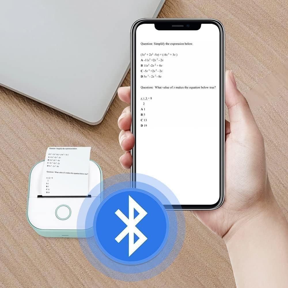 Mini Portable Thermal Printer – Bluetooth Inkless Photo & Label Printer | Dotmint