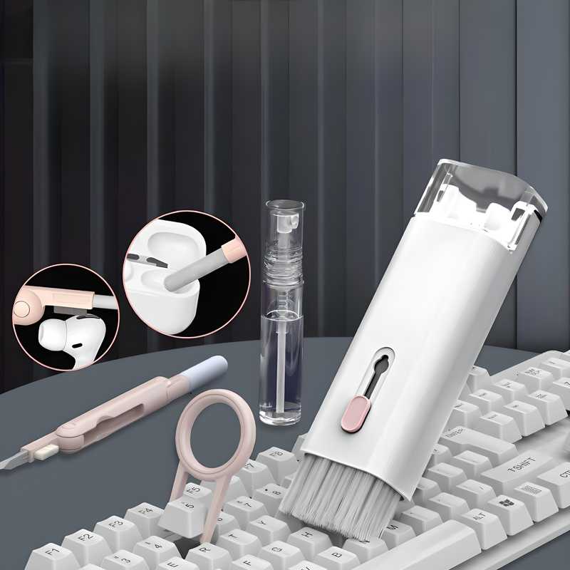 7‑in‑1 Electronic Cleaner Kit with Brush – Keyboard & Earbud Cleaning Pen | Dotmint