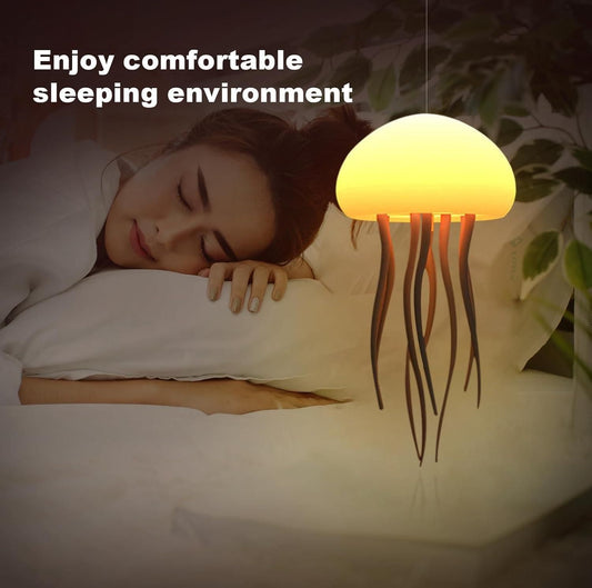 Cute LED Jellyfish Night Light – Color-Changing Floating Lamp | Dotmint