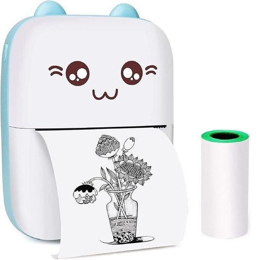 Inkless Bluetooth Pocket Printer – Ultra-Portable Thermal Sticker & Note Printer