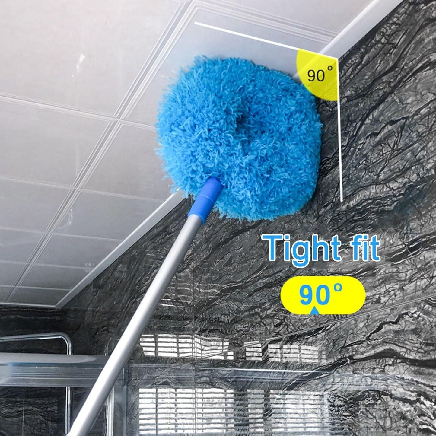 Washable Ceiling Fan Cleaner Duster – Extendable Microfiber Blade Cleaner | Dotmint