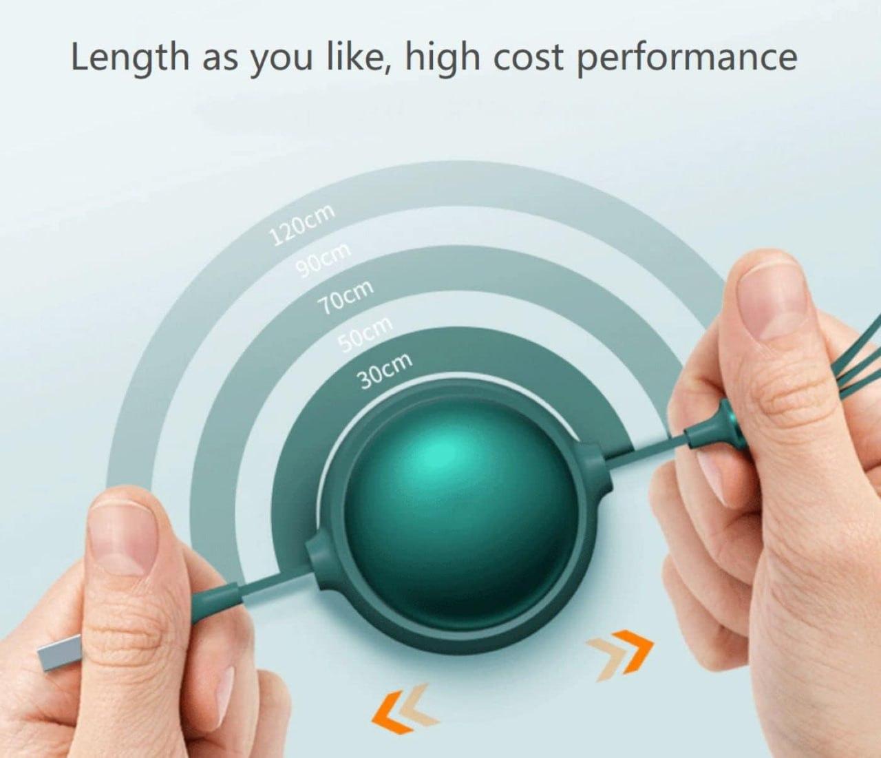 3‑in‑1 Charging & Data Cable – Lightning, USB‑C & Micro‑USB | Dotmint