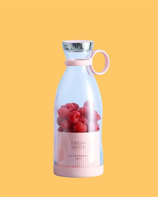 Electric Portable Mini Juicer Bottle – USB Rechargeable Blender 380 ml | Dotmint