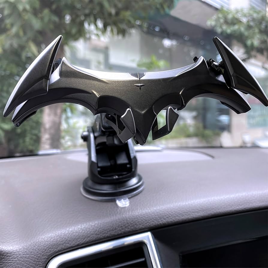 Batman Car Phone Holder – Gravity Auto-Locking Universal Bat Mount | Dotmint